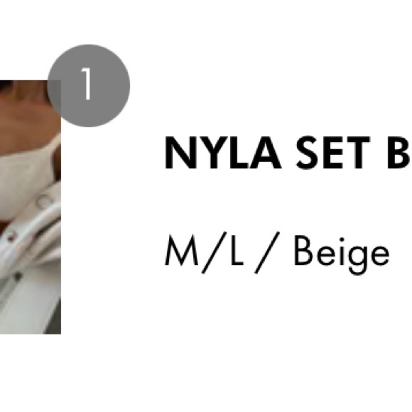 NYLA princess polly set beige - Picture 3 of 4